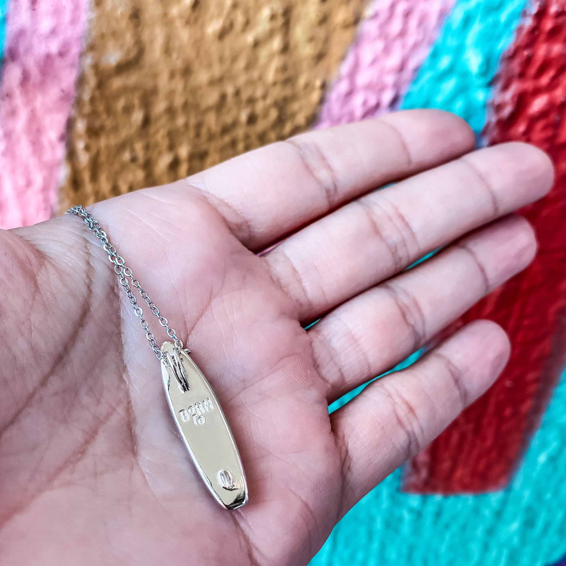 Looking for places to buy or rent a paddle board? This stand up paddle board pendant will be the best and highest performance SUP you'll ever find. Take your paddle board with you, even when you're not surfing, racing or touring. Shop June's birthstone SUP jewelry online or at a surf shop near you.