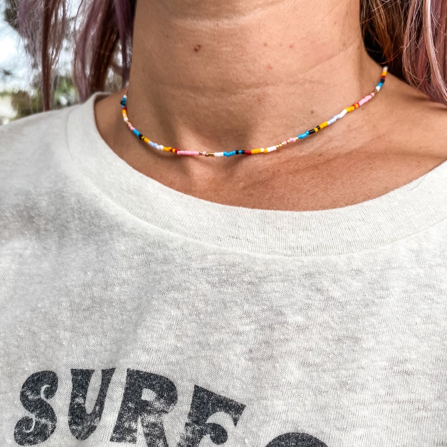 Pink Everyday Necklace