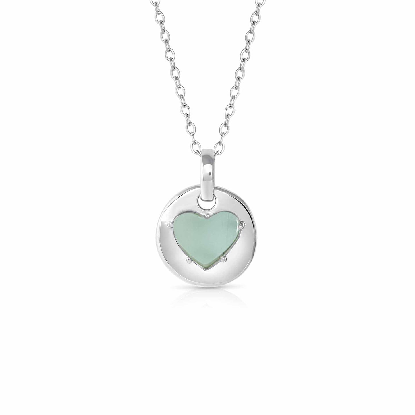 Aquamarine is March's birthstone and the gem for the 19th wedding anniversary. This unique charm necklace is the perfect gift for yourself, Mother's Day, Valentine's Day, graduation, Christmas and birthdays. A personalized gift idea for every mom, grandma, bride, bridesmaid, daughter, wife, mother-in-law & loved one.