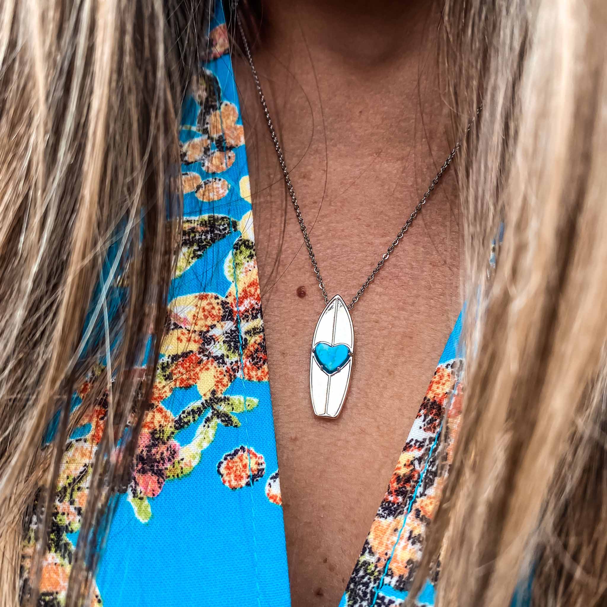 December Turquoise Moon Birthstone Necklace | Monica Rich Kosann